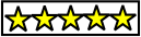 5 star ratings